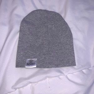 Grey winter hat